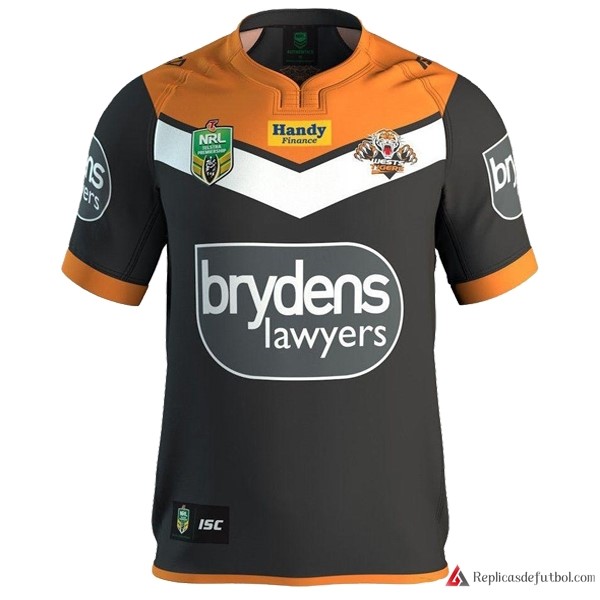 Camiseta Wests Tigers NRL Primera equipación 2016/17 Rugby